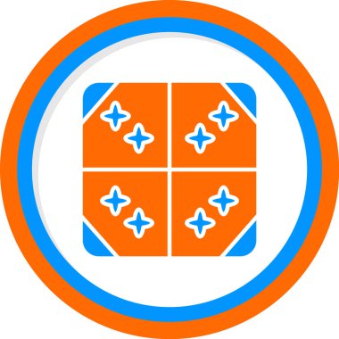 Döşeme. Web simgesi basit illüstrasyon