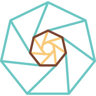 kamera çekim simgesi, vektör çizim