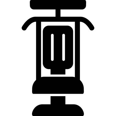 Modern Gym Machine simgesinin vektör çizimi         