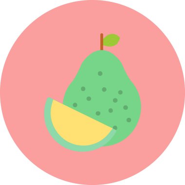  Pomelo web simgesi vektör illüstrasyonu