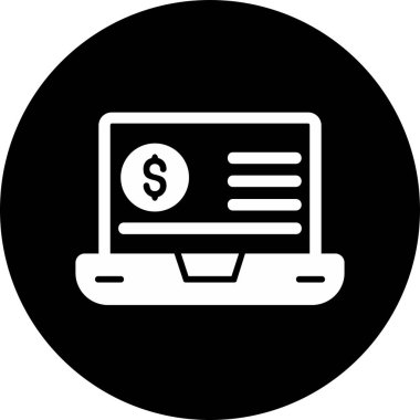 Eğilim biçimi izole edilmiş arka planda mali simge 