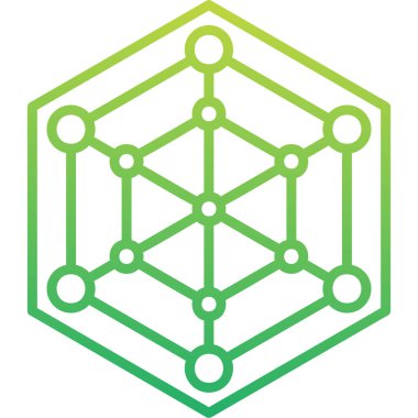 Analytics icon, vector illustration simple design