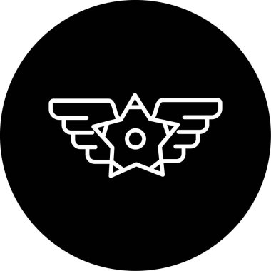 Yıldız web simge vektör çizim 