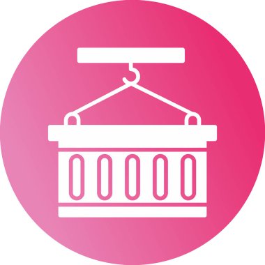 kabuk ağ simgesi vektör illüstrasyonu