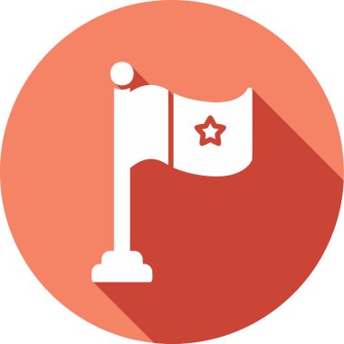 bayrak web simge vektör çizim