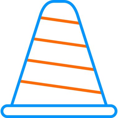 koni simgesi, vektör illüstrasyonu basit tasarım