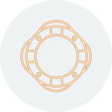 Can simidi simgesi, vektör illüstrasyonu basit tasarım