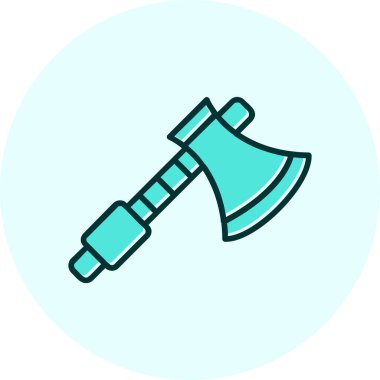 Balta ağ simgesi, vektör illüstrasyonu 