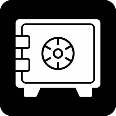 güvenli simge vektör illüstrasyonu 