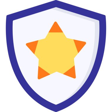 Yıldız web simge vektör çizim 