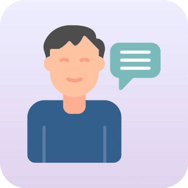 Tavsiye Ağı simgesi basit illüstrasyon