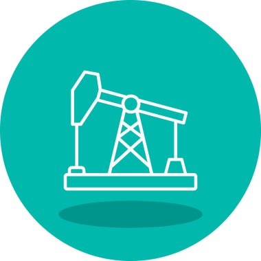 yağ pompası ikon vektör illüstrasyonu 