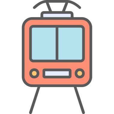 Web simgesi tren, illüstrasyon vektör 