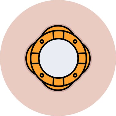 Can simidi simgesi, vektör illüstrasyonu basit tasarım