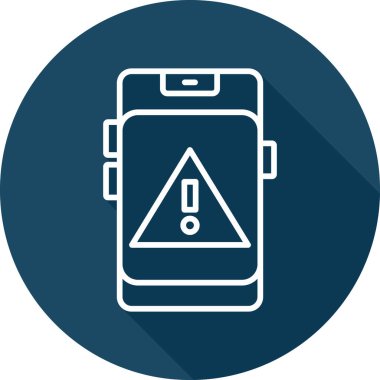 uyarı simgesi vektör illüstrasyonu