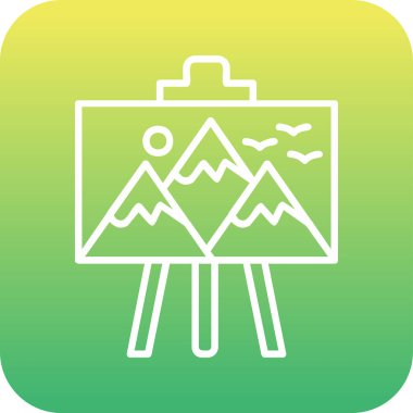 resim simgesi vektör illüstrasyonu