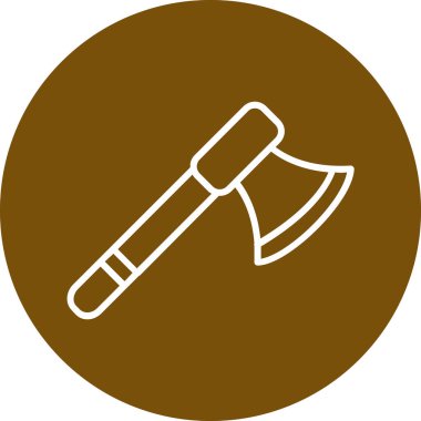 Balta ağ simgesi, vektör illüstrasyonu 