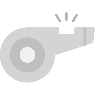 Web tasarımı için ıslık simgesi, vektör illüstrasyonu 