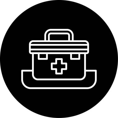 çanta kutsal kişilerin resmi, vektör çizim