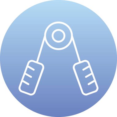 El Kavrama Ağı simgesi basit illüstrasyon