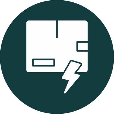 Arz Şoku Ağ ikonu vektör çizimi