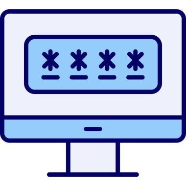 password web icon vector illustration 