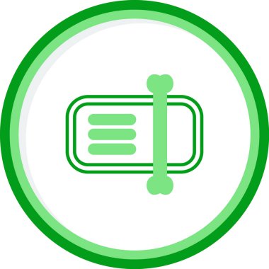 Dosyayı yeniden adlandır. Web simgesi basit illüstrasyon