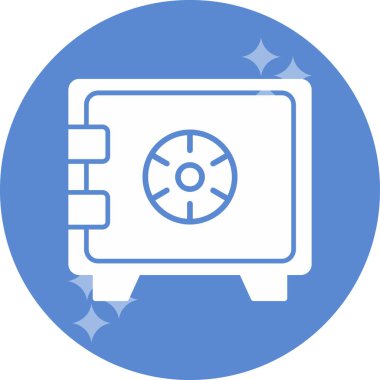 güvenli simge vektör illüstrasyonu 