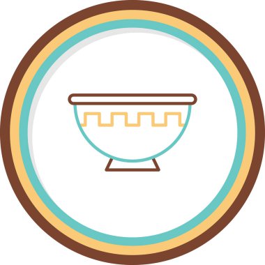 kase web simgesi basit illüstrasyon 