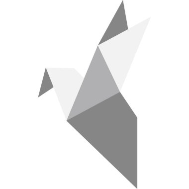 kuş ağı simgesi, vektör illüstrasyonu 