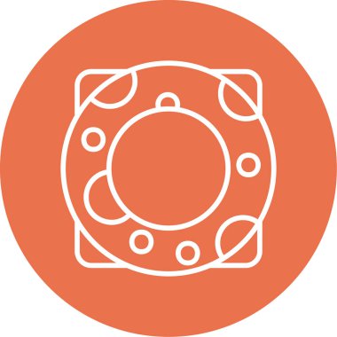 Can simidi. Web simgesi basit illüstrasyon