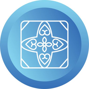 Döşeme. Web simgesi basit illüstrasyon