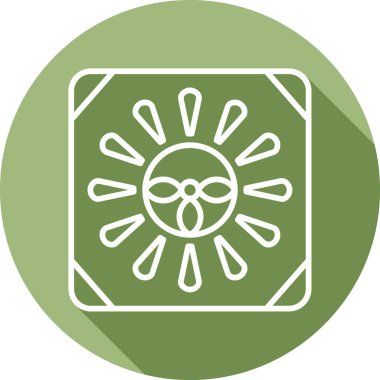 Döşeme. Web simgesi basit illüstrasyon