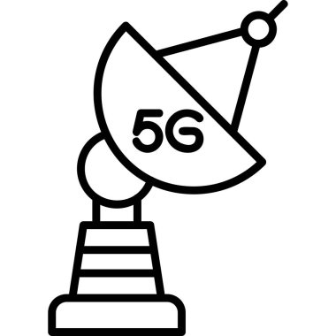 5g uydu Çanak simgesi 