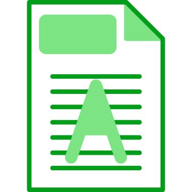 Filigran web simgesi vektör illüstrasyonu