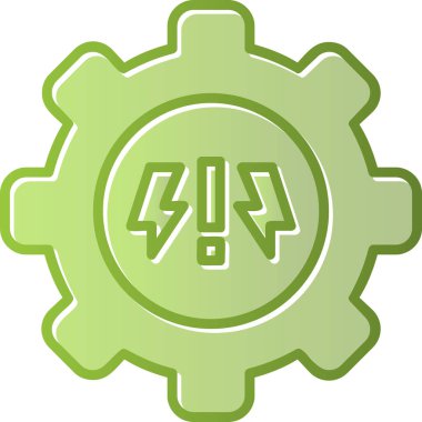 Stres Yönetimi simgesi, vektör illüstrasyonu basit tasarım