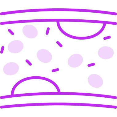 Atardamar. Web simgesi vektör illüstrasyonu