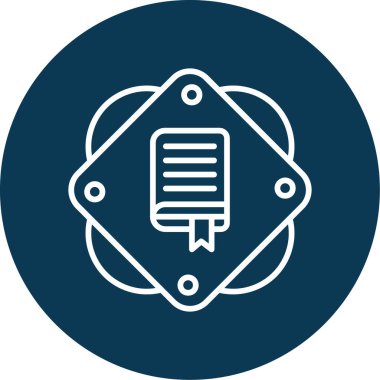 kitap simgesi, vektör illüstrasyonu basit tasarım