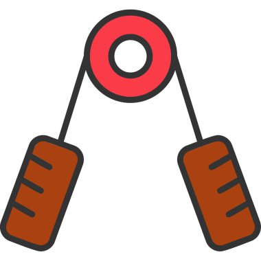 El Kavrama Ağı simgesi basit illüstrasyon