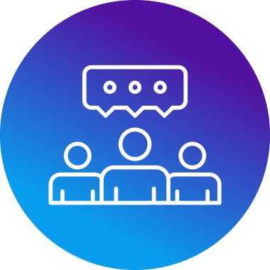 Algı web simgesi basit illüstrasyon 