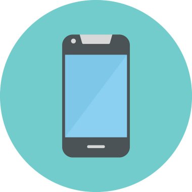 Smartphone web simgesi, vektör çizim 
