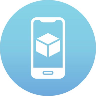 Görüntüde Artırılmış Gerçeklik simgesine sahip akıllı telefon 