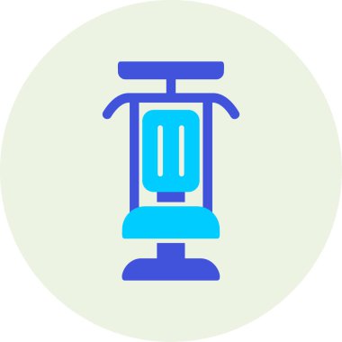 Modern Gym Machine simgesinin vektör çizimi         