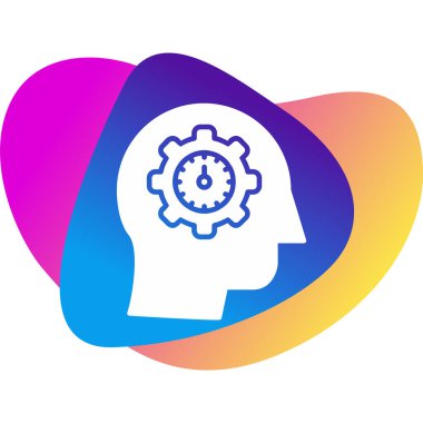 öz farkındalık simgesi, vektör illüstrasyonu basit tasarım