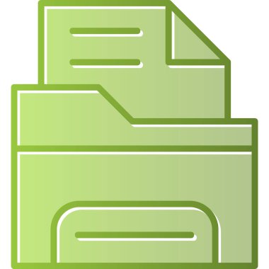 dizin simgesi, vektör illüstrasyonu basit tasarım