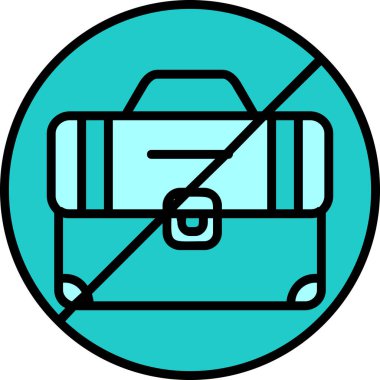 İşsizlik simgesi, vektör illüstrasyonu 