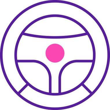 Direksiyon. Web simgesi basit illüstrasyon