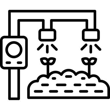 Otomatik Simge Basit Vektör İllüstrasyonu