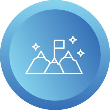 Başarı web simgesi vektör illüstrasyonu