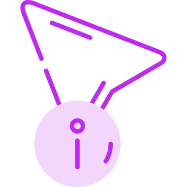 Bilgi simgesinin vektör illüstrasyonu 